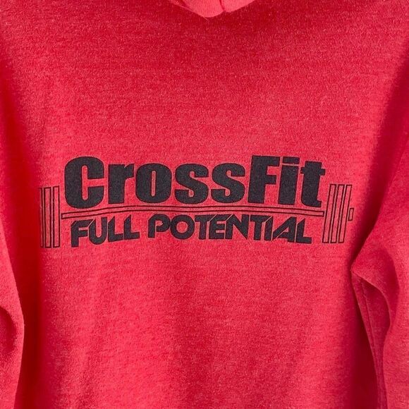 Alternative Earth Women's Red CFFP CrossFit Full Potential Hoodies Medium - Picture 5 of 9